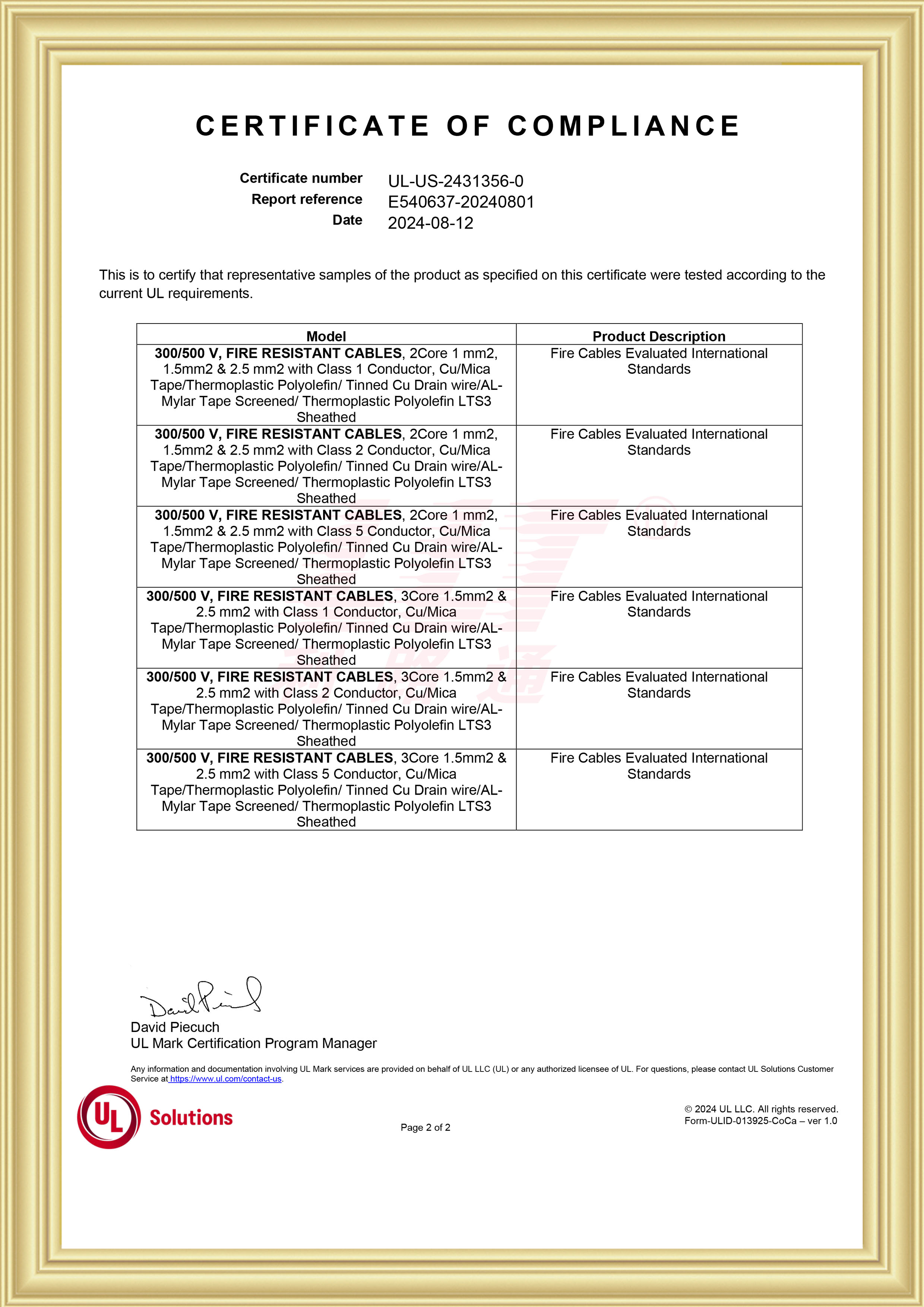 UL PH120 EN50200  (2)